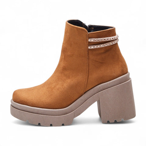 Bota Botin Para Dama Estilo 0450