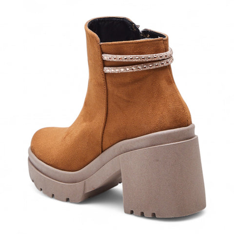 Bota Botin Para Dama Estilo 0450