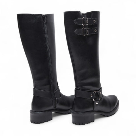 Bota Alta Casual Para Dama Estilo 0539