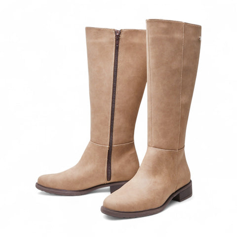 Bota Alta Casual Para Dama Estilo 1709