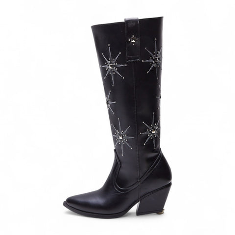Bota Alta Casual Para Dama Estilo 2081