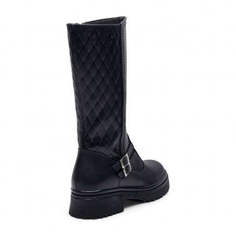 Bota Alta Casual Para Niña Estilo 25551