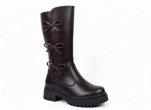Bota Alta Casual Para Niña Estilo 25554