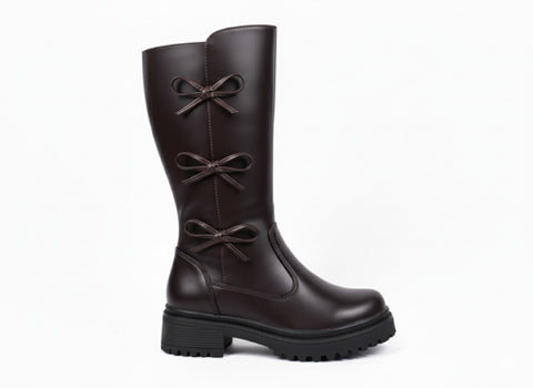Bota Alta Casual Para Niña Estilo 25554