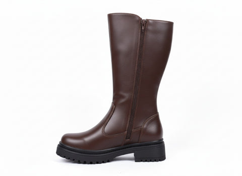 Bota Alta Casual Para Niña Estilo 25554