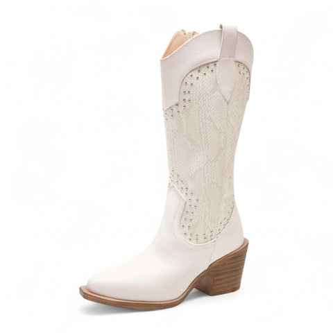 Bota Vaquera Casual Para Dama Estilo 7580