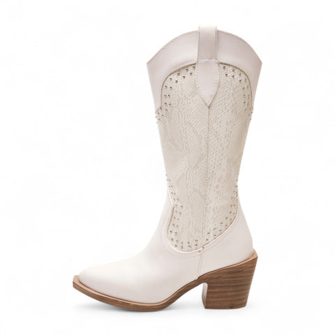 Bota Vaquera Casual Para Dama Estilo 7580