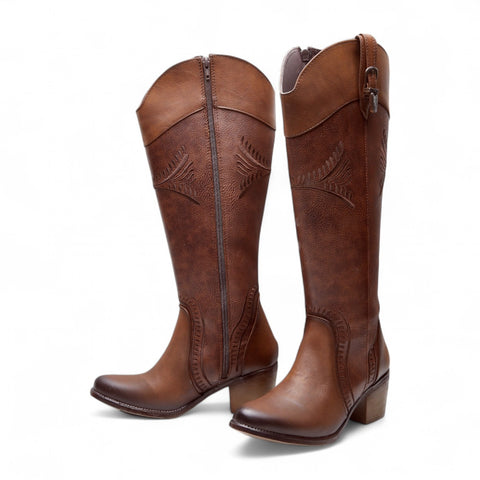 Bota Vaquera Para Dama Estilo 0892