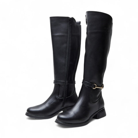 Bota Alta Casual Para Dama Estilo 9004