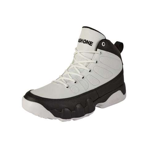 Tenis de Caballero Modelo 0002: Estilo y Comodidad en Blanco y Negro