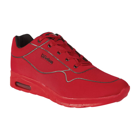 Tenis Deportivo para Caballero Modelo 0032 en Color Rojo, Tallas 25-29, con Diseño Moderno y Confortable para Uso Diario y Deportivo
