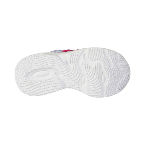 Tenis Casual para Niña - Modelo 0063 en Lila con Corazones.