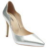 Zapatills de vestir en color plata para mujer bella shoes 90-022