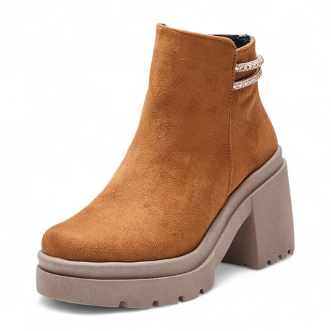 Bota Botin Para Dama Estilo 0450