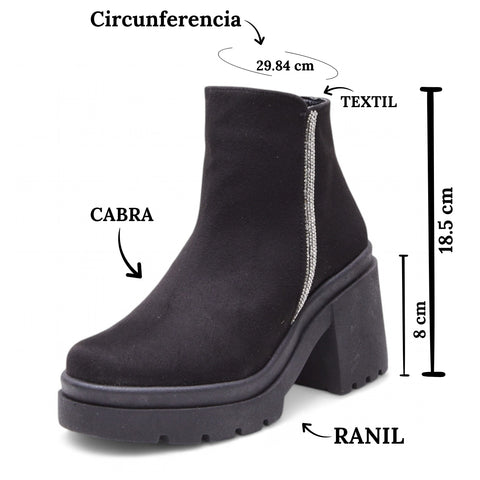 Botin Casual Para Dama Estilo 0460