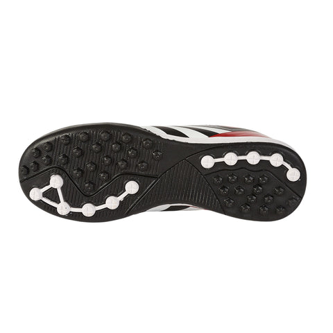 Tenis de Fútbol para Caballero Modelo 0515 en Color Azul con Detalles en Blanco y Rojo, Diseño Deportivo y Tracción Superior