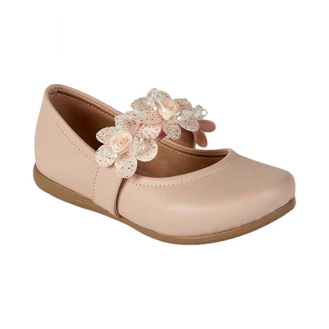 Elegancia Floral: Zapatos de Niña Modelo 0987