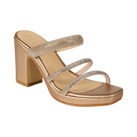 Elegancia y Brillo: Zapatillas de Dama Modelo 1034