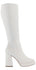 Bota Latte Alta Con Tacón Para Mujer Bella Shoes 25505 O-i