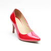 Zapatilla De Charol Color Rojo Para Mujer 17001 O-i
