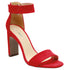 Zapatilla Abierta color flama Para Mujer Bella Shoes 18307 O-i