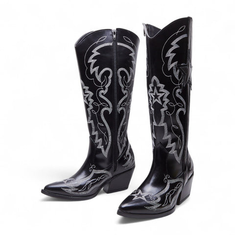 Bota Alta Para Dama Estilo 2080