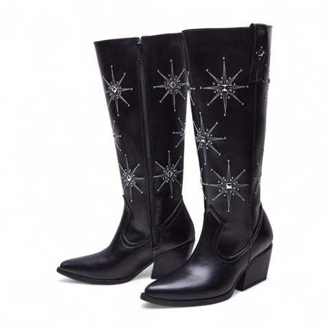 Bota Alta Casual Para Dama Estilo 2081