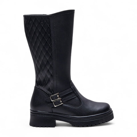 Bota Alta Casual Para Niña Estilo 25551