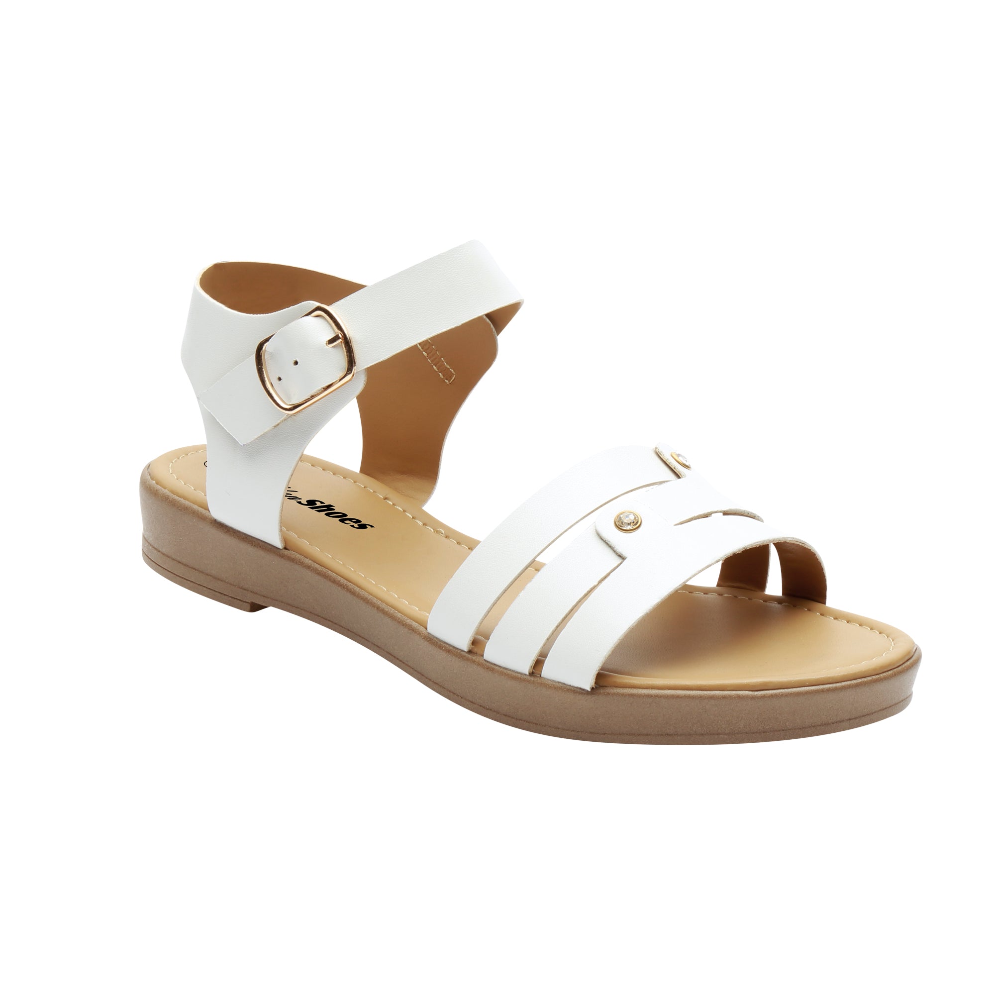 Huaraches blancos para dama cheap