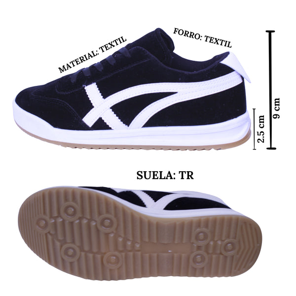 Tenis Casual Para Dama Estilo 3050