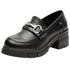 Zapato Negro Casual De Piso Para Mujer 4511 O-i