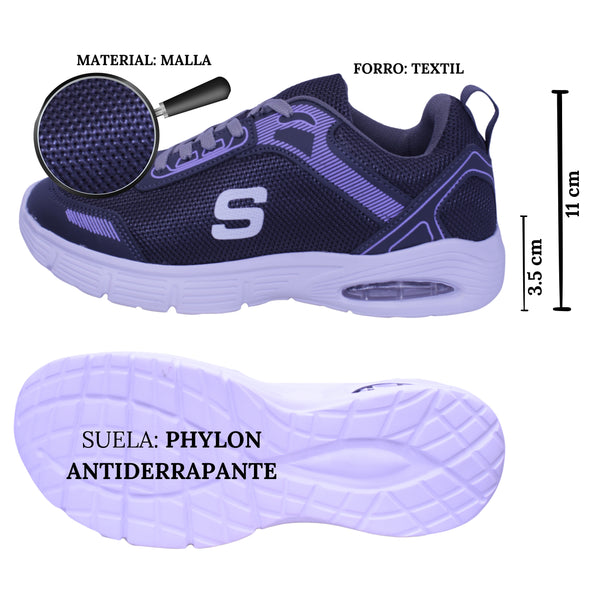 Tenis Casual Para Dama Estilo 6002