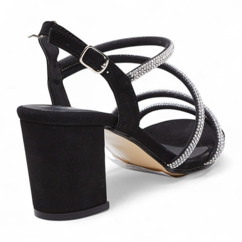 Zapatilla De Fiesta Para Dama Estilo 6130-PIEDRA