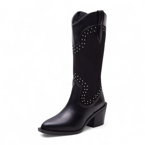 Bota Vaquera Casual Para Dama Estilo 7580