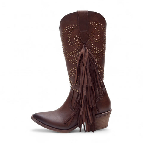 Bota Vaquera Casual Para Dama Estilo 8025
