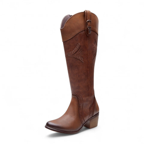 Bota Vaquera Para Dama Estilo 0892