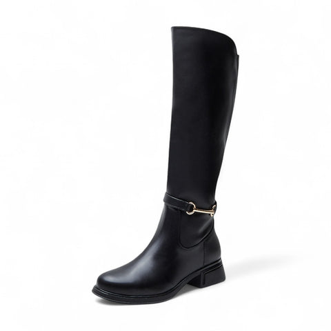 Bota Alta Casual Para Dama Estilo 9004