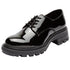 Zapato Casual Negro De Charol Para Mujer 93022 O-i