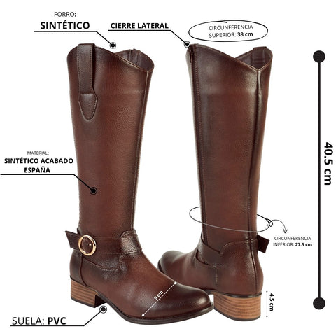 BOTA ALTA DAMA GS 0685
