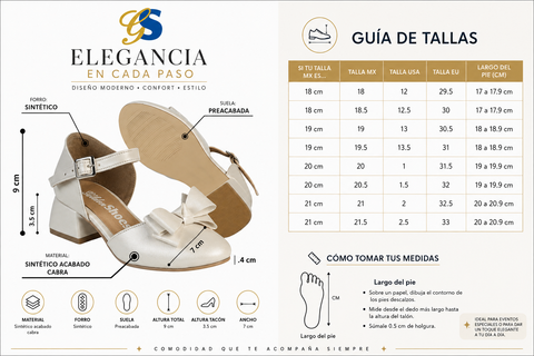 ZAPATILLA NIÑA GS 0735