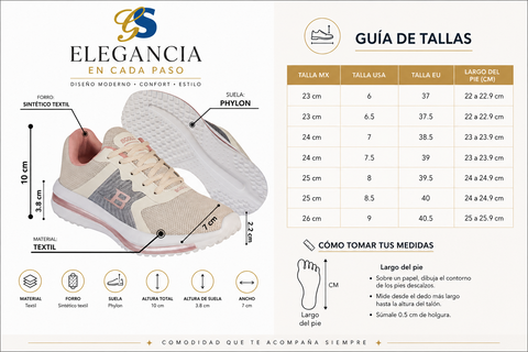 TENIS DAMA GS 0471
