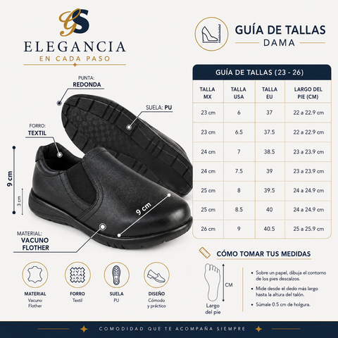 ZAPATO DAMA GS 8514