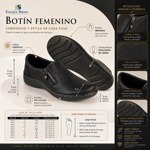 ZAPATO DAMA GS 138109