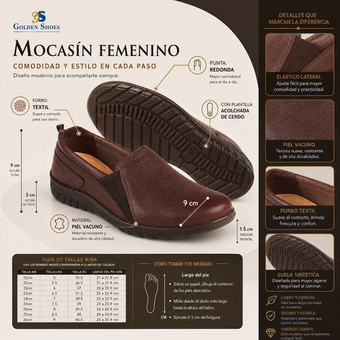 ZAPATO DAMA GS 35311