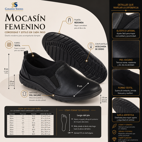 ZAPATO DAMA GS 35301