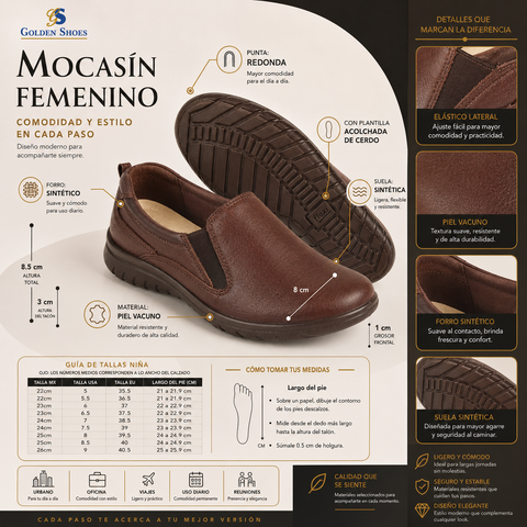 ZAPATO DAMA GS 48301