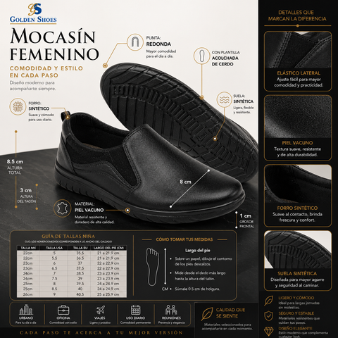 ZAPATO DAMA GS 48301