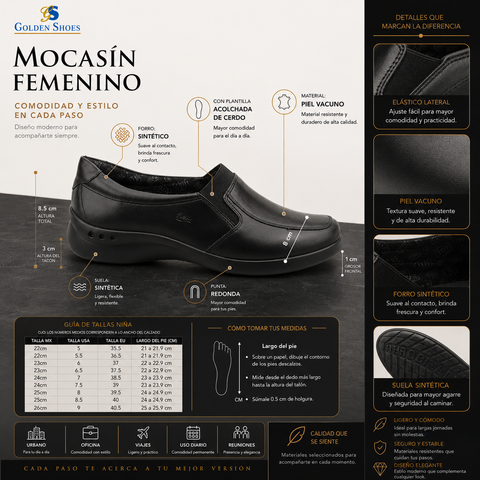 ZAPATO DAMA GS 48302
