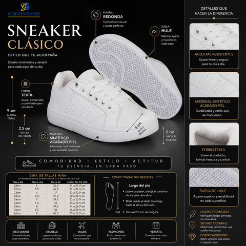 TENIS DAMA GS 0070