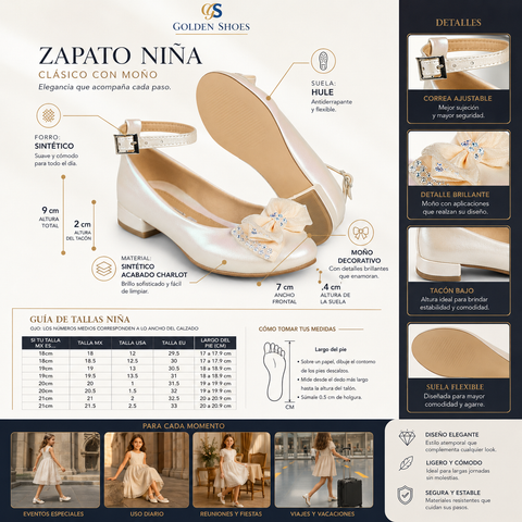 ZAPATILLA NIÑA GS 0716